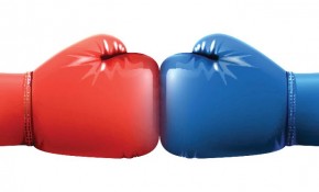 Hands In Boxing Gloves